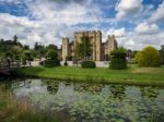 View Of Hever Castle On A Sunny Summer Day Stock Photo