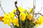 Easter Bouquet Stock Photo