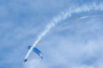 Powered Hang Glider At Shoreham Airshow Stock Photo