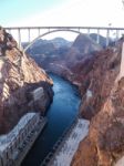 View Of Hoover Dam Stock Photo