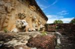 Unesco World Heritage Site Wat Chedi Si Hong In Sukhothai Stock Photo