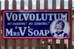 Volvolutum Sign At Sheffield Park Station Stock Photo