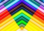Colorful Pencils Background Stock Photo