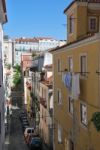 Lisbons Cityscape Stock Photo
