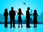 Business People Represents Buildings City And Professional Stock Photo