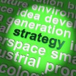 Strategy Word Stock Photo