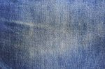 Jeans Texture With Seams Stock Photo