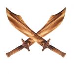 Wooden Sword  Stock Photo
