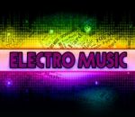 Electro Music Shows Sound Tracks And Audio Stock Photo