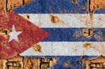 Grunge Flag Of Cuba Stock Photo