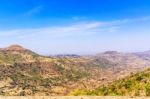 Mountain Landscape In Ethiopia Stock Photo