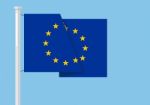 Europion Union Flag With Copyspace Stock Photo
