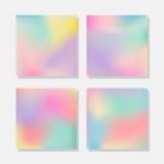 Blurred Abstract Pastel Color Backgrounds Stock Photo