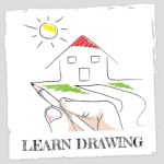 Learn Drawing Represents Develop Educated And Education Stock Photo
