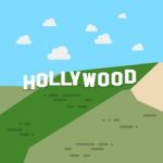 Hollywood Sign Stock Photo