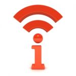 Wireless Wifi Icon Stock Photo