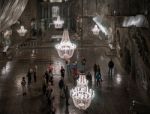 Wieliczka Salt Mine Near Krakow Stock Photo