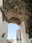Casares, Andalucia/spain - May 5 : Entrance Arch To Casares Spai Stock Photo