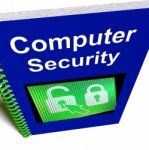 Computer Security Book Stock Photo