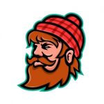 Paul Bunyan Lumberjack Mascot Stock Photo