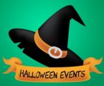 Halloween Events Shows Trick Or Treat And Affairs Stock Photo