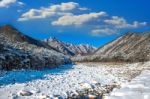 Seoraksan Mountains Is Covered By Snow In Winter, South Korea Stock Photo