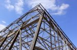 Structural Steel Stock Photo