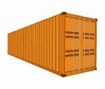 Freight Container Stock Photo