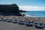 View Of The Beach At Callao Salveje Tenerife Stock Photo