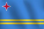 Flag Of Aruba -  Illustration Stock Photo