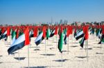 Flag Day Of United Arab Emirates Stock Photo
