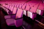 Theater Seats Stock Photo
