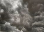 Dark Stormy Sky Stock Photo