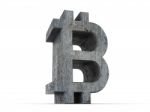 Bitcoin Symbol Concept Stock Photo