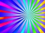 Colourful Dizzy Striped Tunnel Background Means Dizzy Abstractio Stock Photo