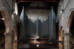 East Grinstead,  West Sussex/uk - August 18 :  View Of The Organ Stock Photo