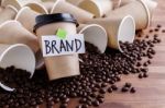 Coffee Branding Stock Photo