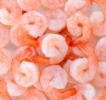 Close Up Shrimps Background With A Group Stock Photo