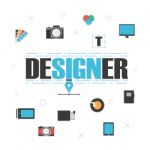 Graphic Designer Gadget Stock Photo