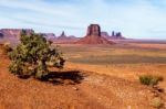 Scenic View Of Monument Valley Utah Usa Stock Photo