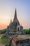 Wat Phra Si Sanphet, Thailand Stock Photo