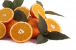 Bunch Of Oranges Stock Photo