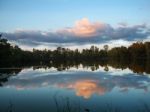 Sky & River Stock Photo