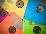 Floppy Disks Stock Photo