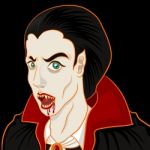 Dracula Portrait Stock Photo