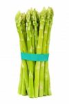 Asparagus Isolated On The White Background Stock Photo