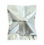 Foil Package Bag Stock Photo