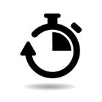 Chronometer Icon  Illustration Eps10 On White Background Stock Photo