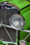Close-up Talbot Vintage Car Stock Photo