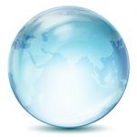 Transparent Globe Stock Photo